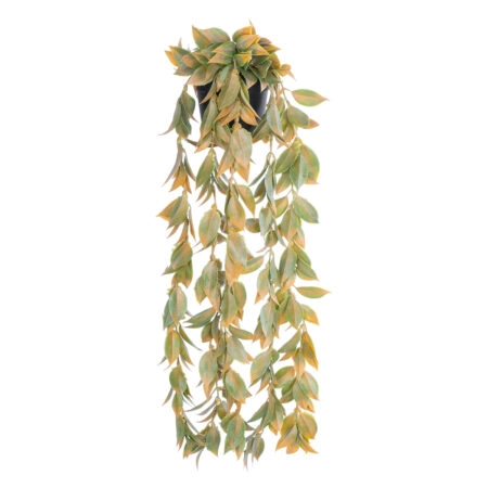 HANGING POMELO LEAF 20871 - Τεχνητό Κρεμαστό Διακοσμητικό Φυτό Φύλλο Πομέλο  Φ17 x Y50cm - 