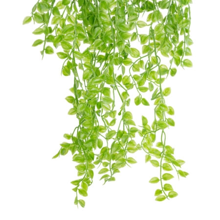 HANGING PEACH LEAF 20880 - Τεχνητό Κρεμαστό Διακοσμητικό Φυτό Φύλλο Ροδακινιάς  Φ20 x Y50cm -  Sticky 1