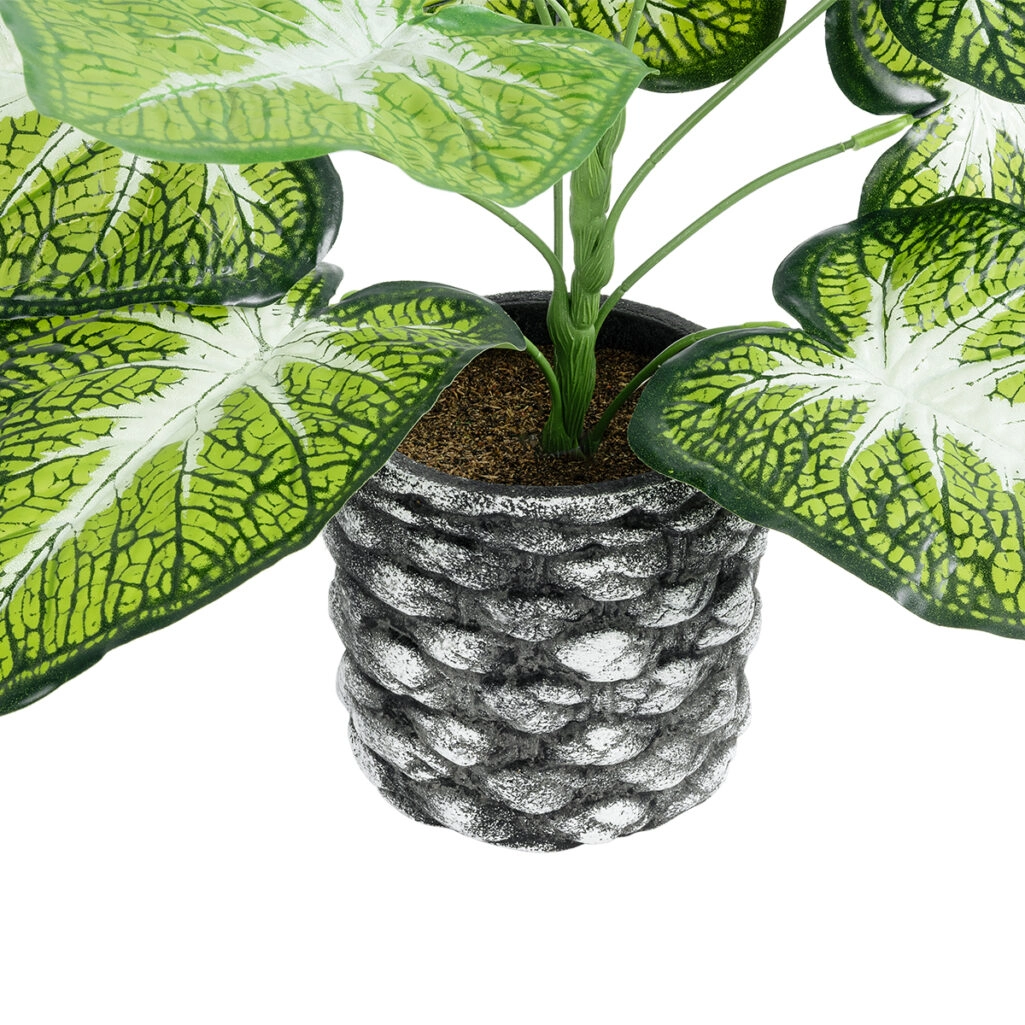 CALADIUM 20890 Τεχνητό Διακοσμητικό Φυτό Τροπικό Φυτό  Φ40 x Υ33cm