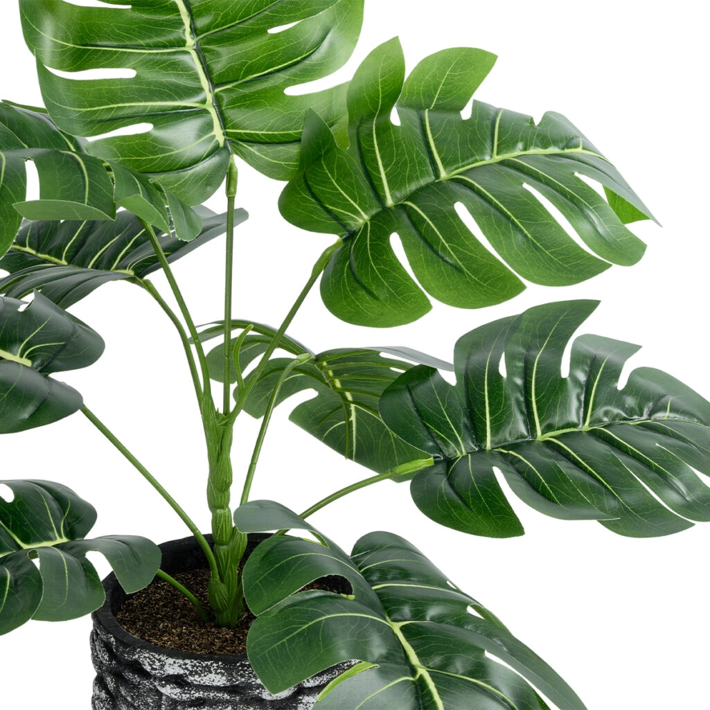 MONSTERA 20893 - Τεχνητό Διακοσμητικό Φυτό Μονστέρα Φ40 x Υ33cm