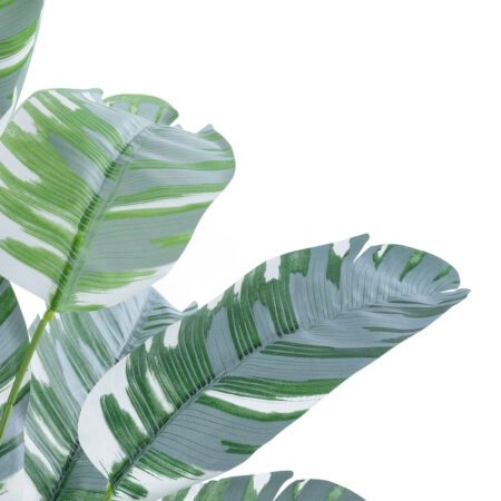 BANANA PLANT ZEBRA 20930 - Διακοσμητικό Φυτό Μπανανιά Ζέβρα Φ70 x Υ55cm - Τεχνητες Μπανανιες Sticky 1