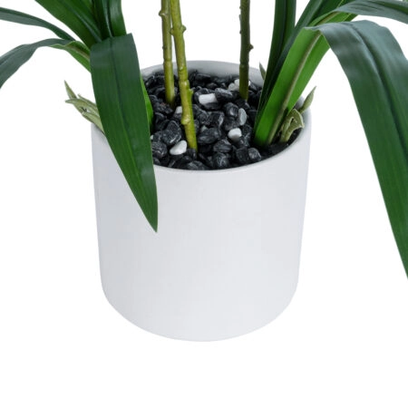 YELLOW CHERRY CUMBIDIUM 21401 Διακοσμητικό Φυτό Κίτρινο Κυμβίδιο Υ60cm - Τεχνητες Ορχιδεες Sticky 2
