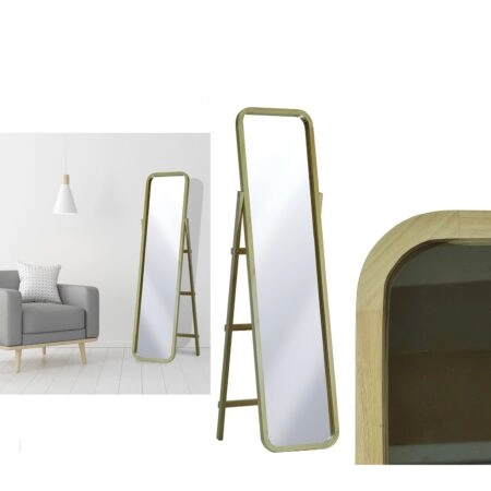 Καθρέφτης Δαπέδου ArteLibre Φυσικό Ξύλο 40x160cm - Καθρέπτες