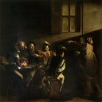 Πίνακας σε καμβά CARAVAGGIO - THE CALLING OF ST MATTHEW