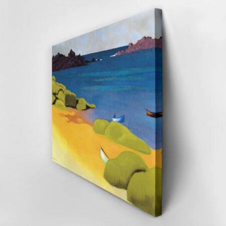 Πινακας σε καμβά FELIX VALLOTTON - BAY AT TREGASTEL - Felix Vallotton Sticky 3