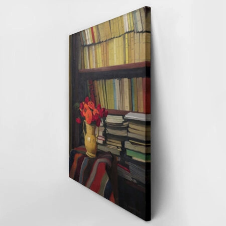 Πινακας σε καμβά FELIX VALLOTTON - LA BIBLIOTHEQUE - Felix Vallotton Sticky 3