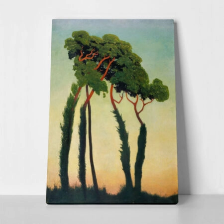 Πινακας σε καμβά FELIX VALLOTTON - PINS PARASOLS - Felix Vallotton Sticky 1