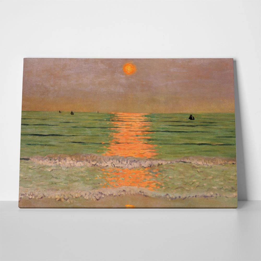 OUTLET Πινακας σε καμβά FELIX VALLOTTON - SUNSET 40cm x 30cm