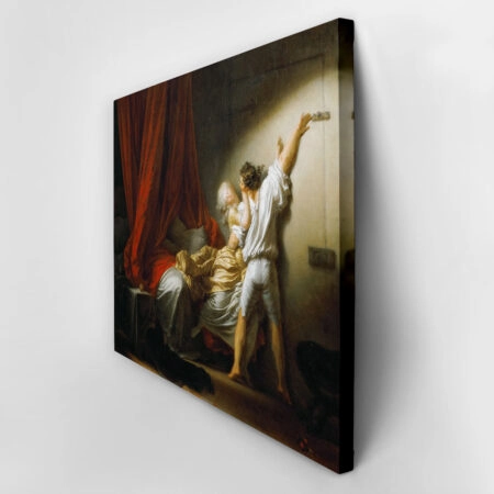 Πινακας σε καμβά FRAGONARD - LE VERROU - Αλλοι ζωγραφοι Sticky 3