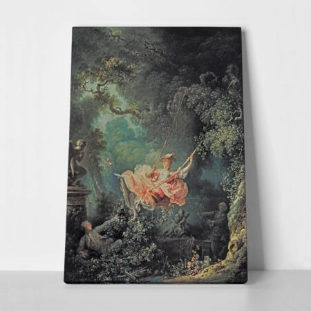 Πινακας σε καμβά FRAGONARD - THE SWING - Αλλοι ζωγραφοι Sticky 1