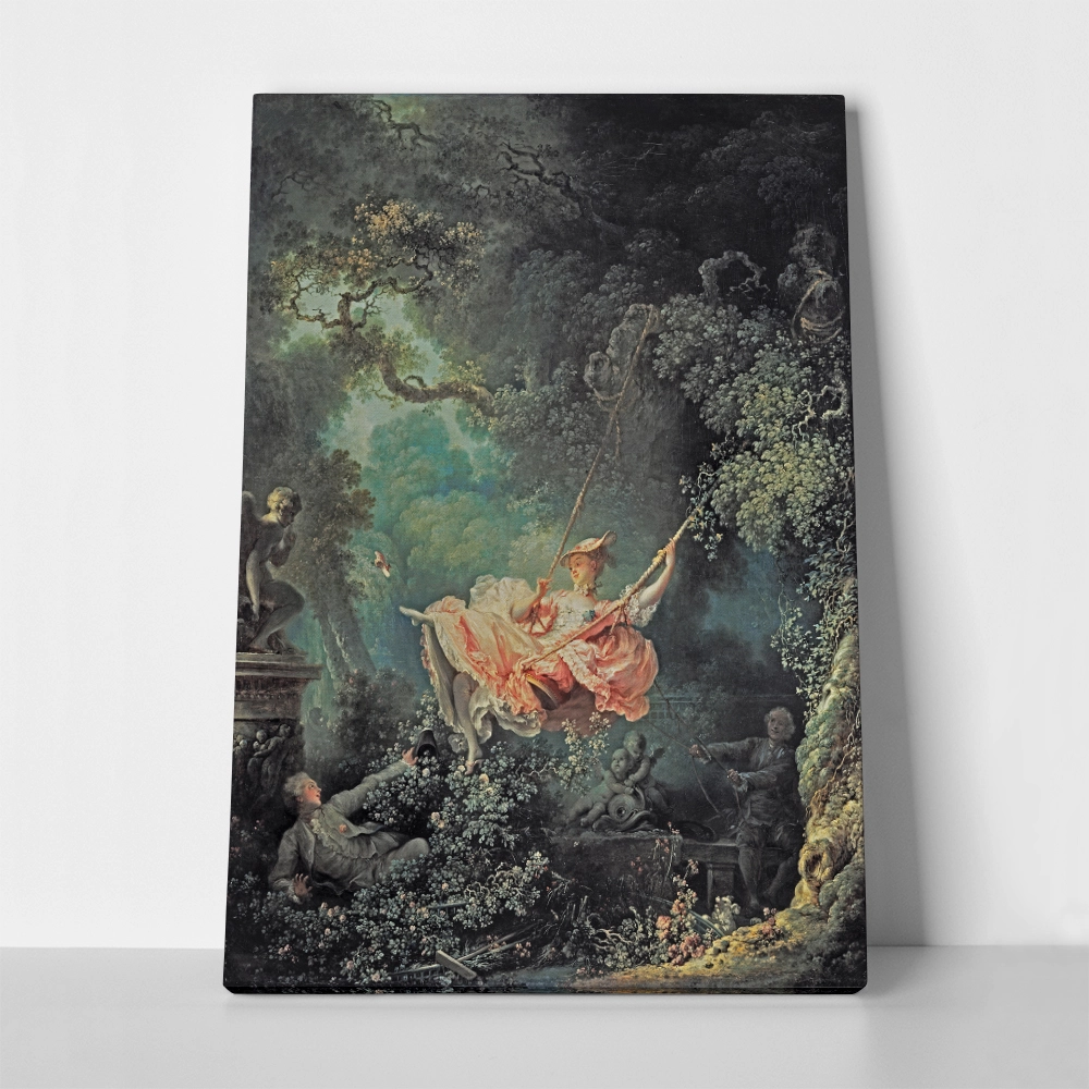 Πινακας σε καμβά FRAGONARD - THE SWING