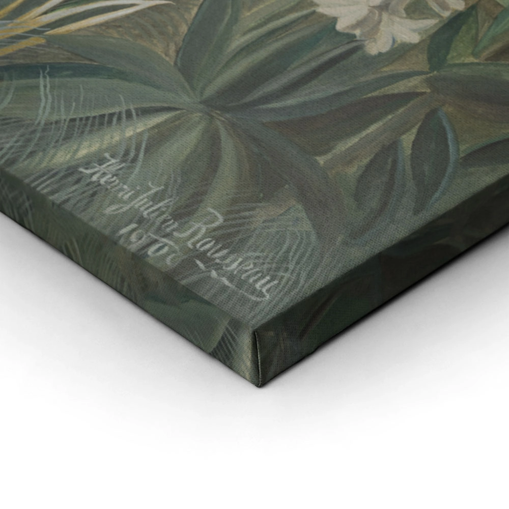 Πίνακας σε καμβά HENRI ROUSSEAU - THE EQUATORIAL JUNGLE