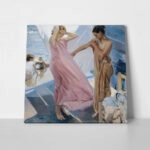 Πίνακας σε καμβά JOAQUIN SOROLLA - AFTER BATHING