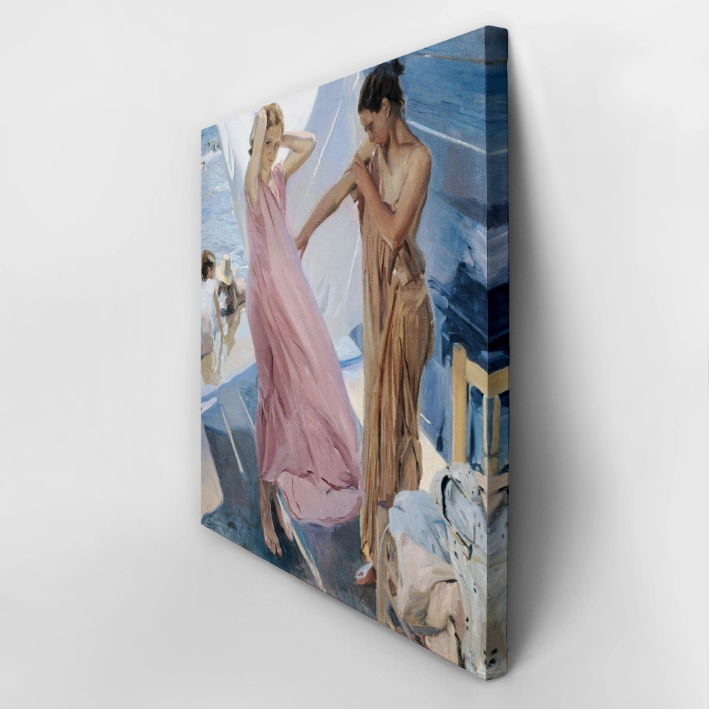 Πίνακας σε καμβά JOAQUIN SOROLLA - AFTER BATHING