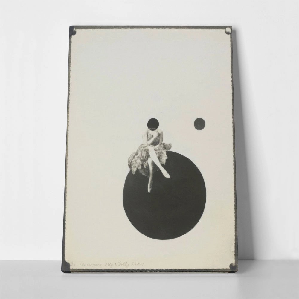 Πινακας σε καμβά LASZLO MOHOLY-NAGY - DAS TANZERPAAR OLLY DOLLY SISTERS