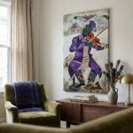 Πινακας σε καμβά MARC CHAGALL - GREEN VIOLINIST