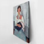 Πινακας σε καμβά MODIGLIANI - FEMME GITANE AVEC ENFANT