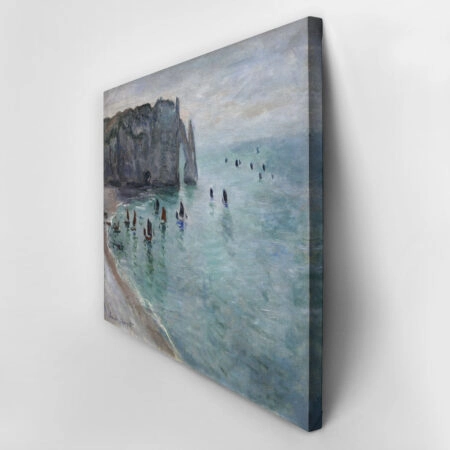Πινακας σε καμβά MONET - FISHING BOATS LEAVING THE HARBOUR - Monet Claude Sticky 3