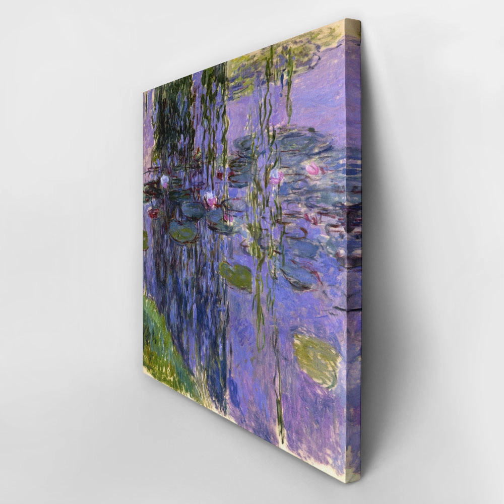 Πίνακας σε καμβά MONET - WATER LILIES 1919