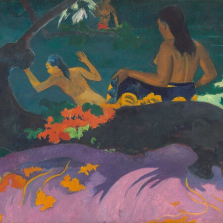 Πινακας σε καμβά PAUL GAUGUIN - BY THE SEA - Paul Gauguin Sticky 6