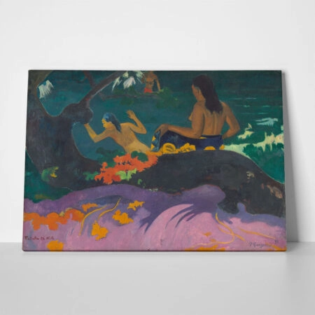 Πινακας σε καμβά PAUL GAUGUIN - BY THE SEA - Paul Gauguin Sticky 1