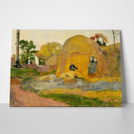 Πινακας σε καμβά PAUL GAUGUIN - LES MEULES JAUNES - Paul Gauguin Sticky 1