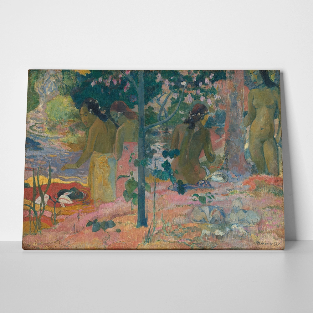 Πινακας σε καμβά PAUL GAUGUIN - THE BATHERS