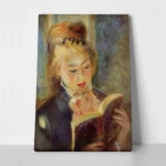 Πινακας σε καμβά RENOIR - LA LISEUSE