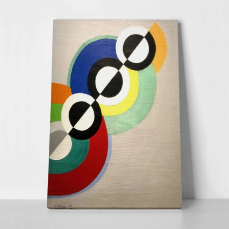 Πινακας σε καμβά ROBERT DALUNAY - RHYTHMS - Robert Delaunay Sticky 1