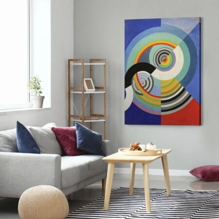 Πινακας σε καμβά ROBERT DELAUNAY - RYTHM NO3 - Robert Delaunay