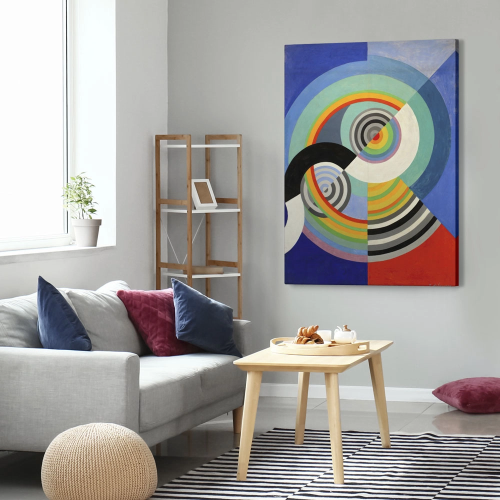 Πινακας σε καμβά ROBERT DELAUNAY - RYTHM NO3
