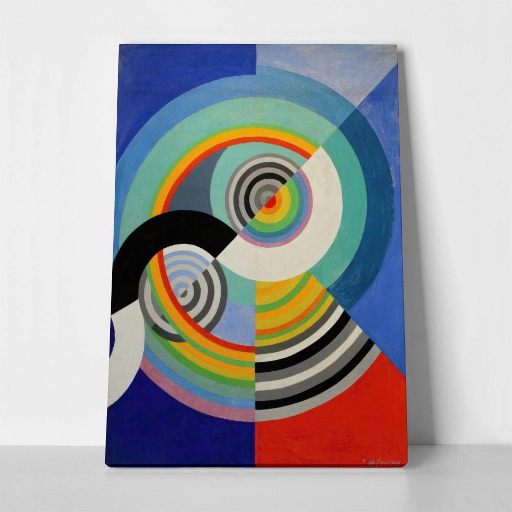 Πινακας σε καμβά ROBERT DELAUNAY - RYTHM NO3