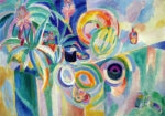 Πινακας σε καμβά ROBERT DELAUNAY - SYMPHONIE COLOUR