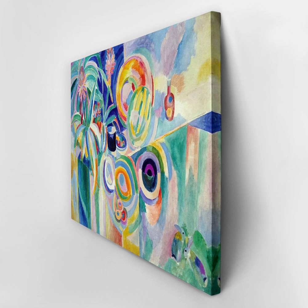 Πινακας σε καμβά ROBERT DELAUNAY - SYMPHONIE COLOUR