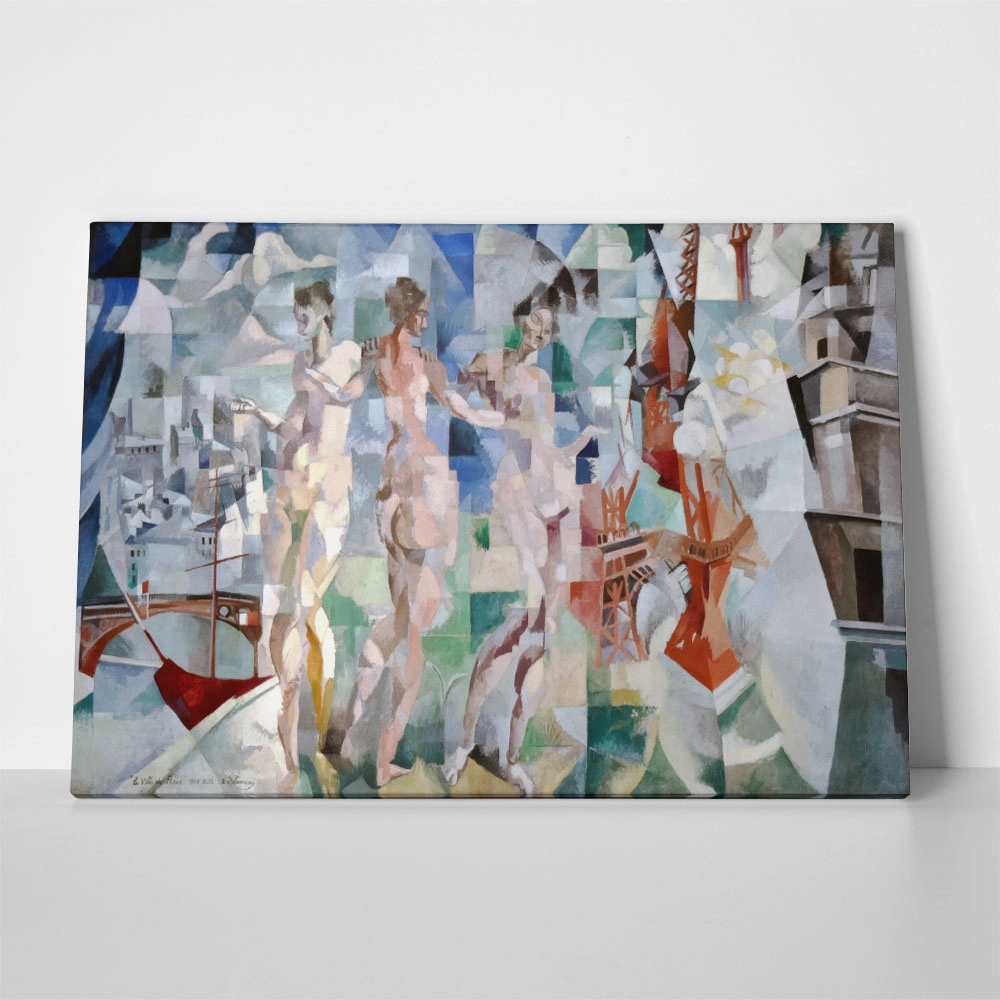 Πινακας σε καμβά ROBERT DELAUNAY - THE CITY OF PARIS