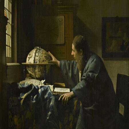Πινακας σε καμβά VERMEER - THE ASTRONOMER - Johannes Vermeer Sticky 6