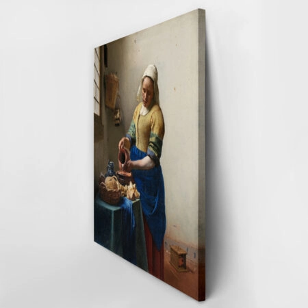 Πινακας σε καμβά VERMEER - THE MILKMAID - Johannes Vermeer Sticky 3