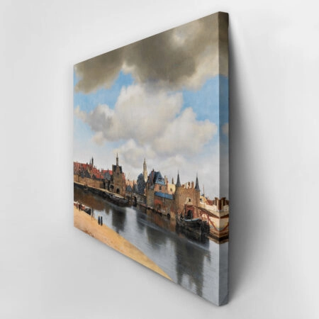 Πινακας σε καμβά VERMEER - VIEW OF DELFT - Johannes Vermeer Sticky 3