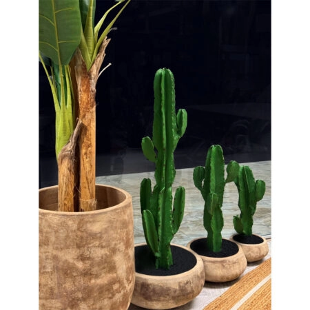CANDELABRA CACTUS ΦΥΤΟ ΤΕΧΝΗΤΟ ΣΕ ΓΛΑΣΤΡΑ 120 PU ΠΡΑΣΙΝΟ - Τεχνητοι Κακτοι Sticky 2