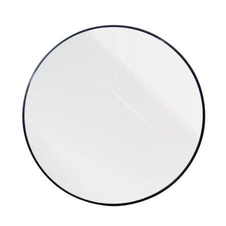 ROUNDY ΚΑΘΡΕΠΤΗΣ ΤΟΙΧΟΥ ΜΑΥΡΟ 80x80cm - Καθρέπτες