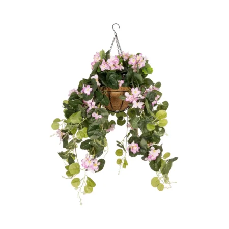 BEGONIA HANGING PLANT 20639 Τεχνητό Κρεμαστό Διακοσμητικό Φυτό Βιγόνια Π75 x Μ75 x Y80cm -  Sticky 1