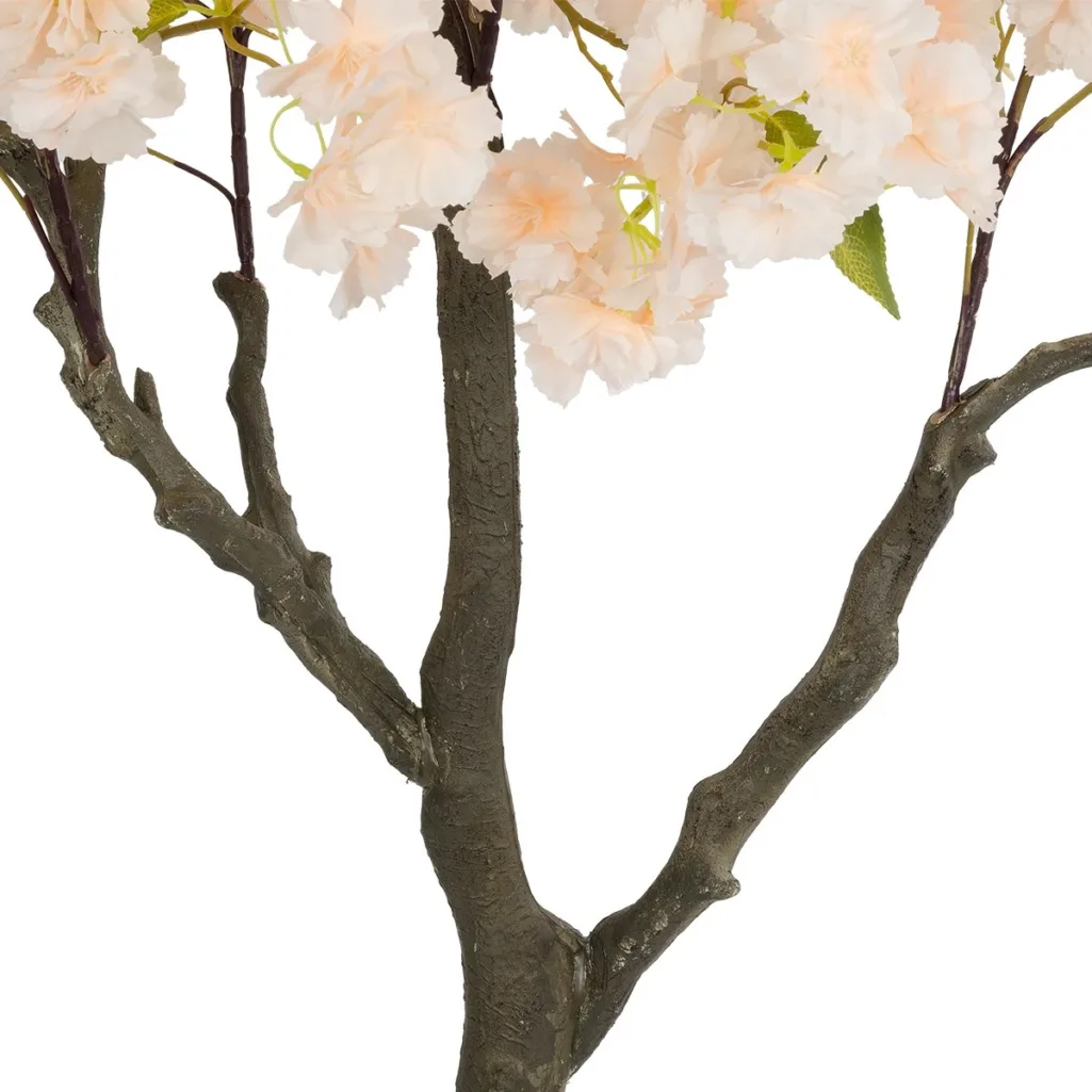 SALMON CHERRY BLOSSOM TREE 20678 Τεχνητό Διακοσμητικό Δέντρο Απαλό Ροζ Άνθος Κερασιάς Υ160cm