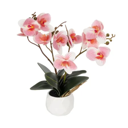 PINK ORCHID 21075 Διακοσμητικό Φυτό Ροζ Ορχιδέα  Υ30cm - Τεχνητες Ορχιδεες