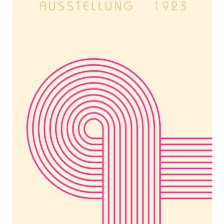Πόστερ BAUHAUS PINK CIRCLE - Abstract - Αφηρημένα Sticky 3