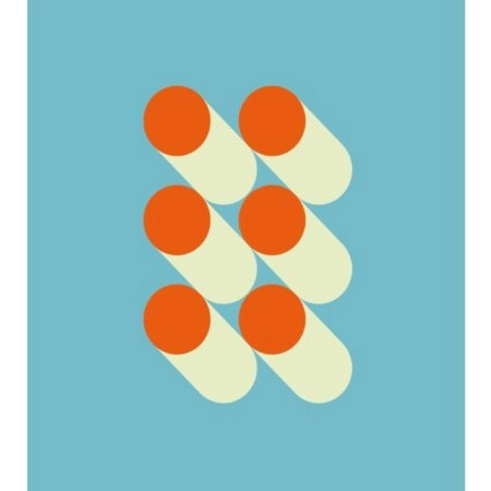 Πόστερ BAUHAUS SIX CIRCLES - Abstract - Αφηρημένα Sticky 3