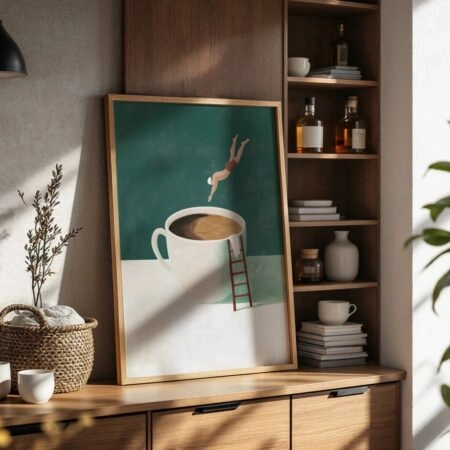 Πόστερ COFFEE DIVER - Πορτραιτα - Φιγουρες