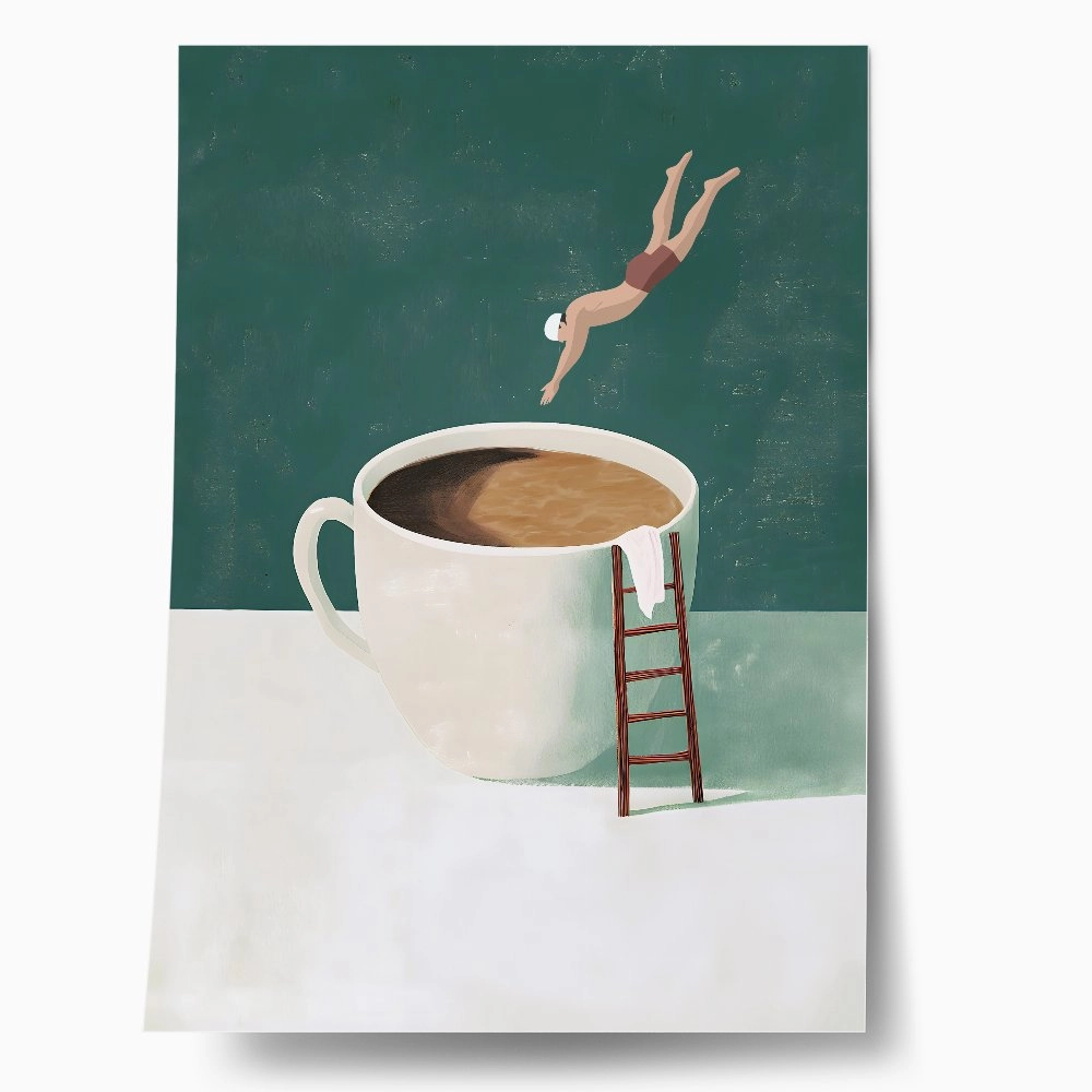 Πόστερ COFFEE DIVER