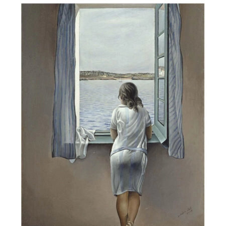 Πόστερ DALI - FIGURE AT THE WINDOW - Διασημοι Ζωγραφοι Sticky 3