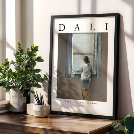 Πόστερ DALI - FIGURE AT THE WINDOW - Διασημοι Ζωγραφοι