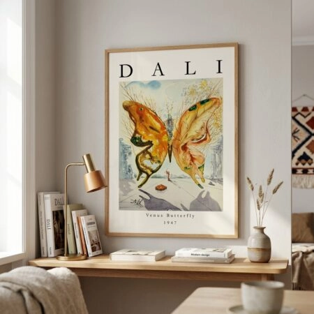 Πόστερ DALI - VENUS BUTTERFLY - Διασημοι Ζωγραφοι Sticky 6